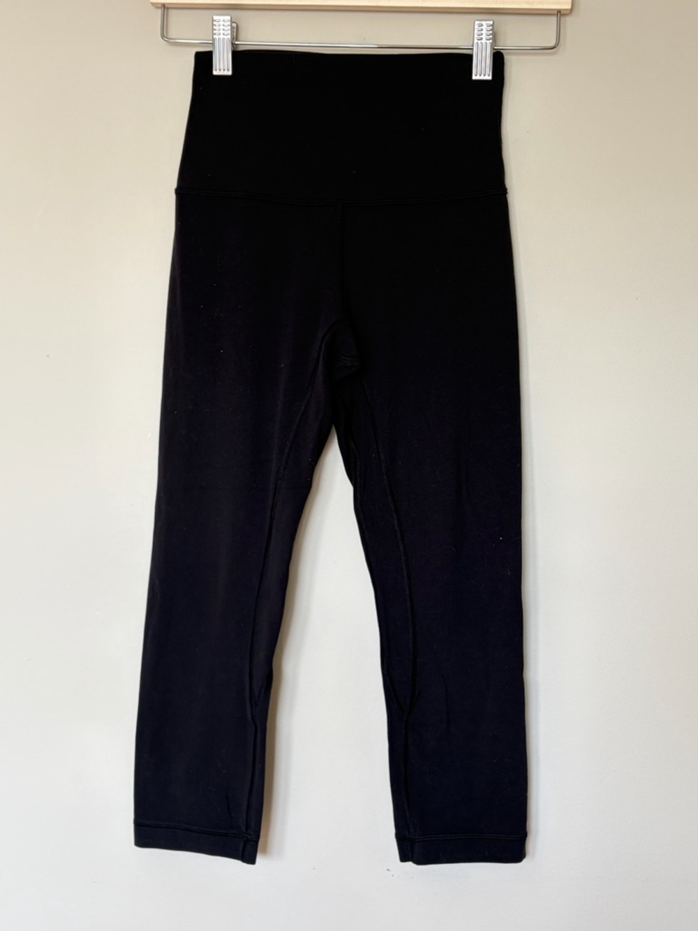 lululemon athletica Black High-Rise cropped Leggings